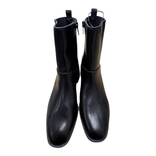 Boots Ankle Flats By Universal Thread In Black, Size:9