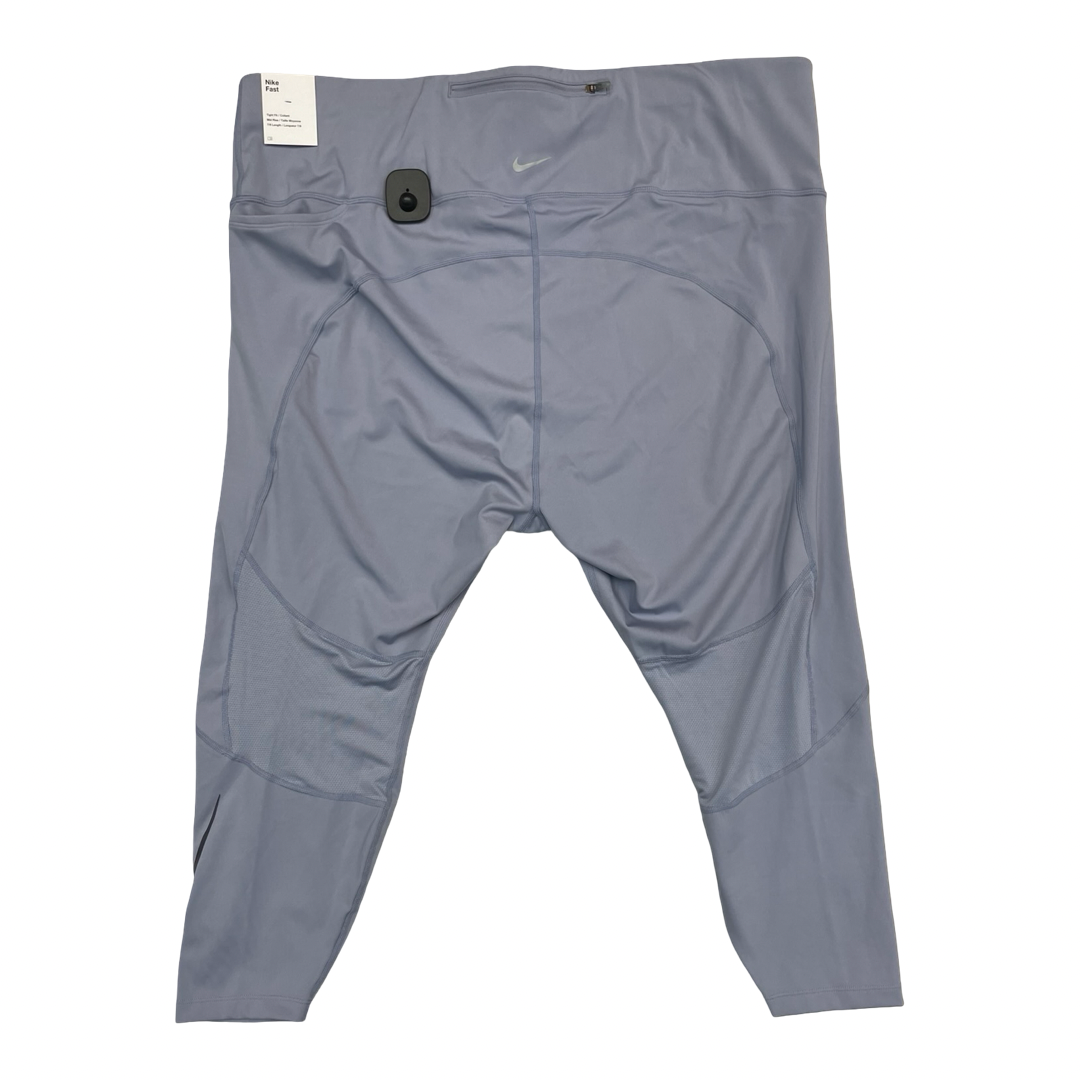 Athletic Capris By Nike In Purple, Size:3X