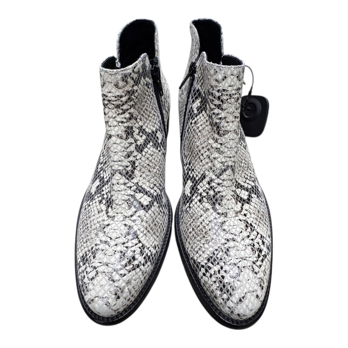 Boots Ankle Heels By Vaneli In Animal Print, Size:8