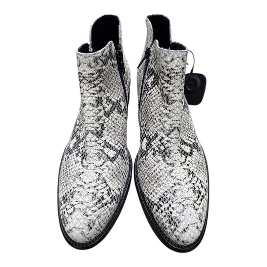 Boots Ankle Heels By Vaneli In Animal Print, Size:8