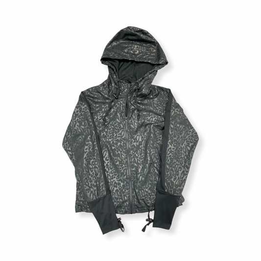 Athletic Jacket By Zyia In Black, Size:Xs