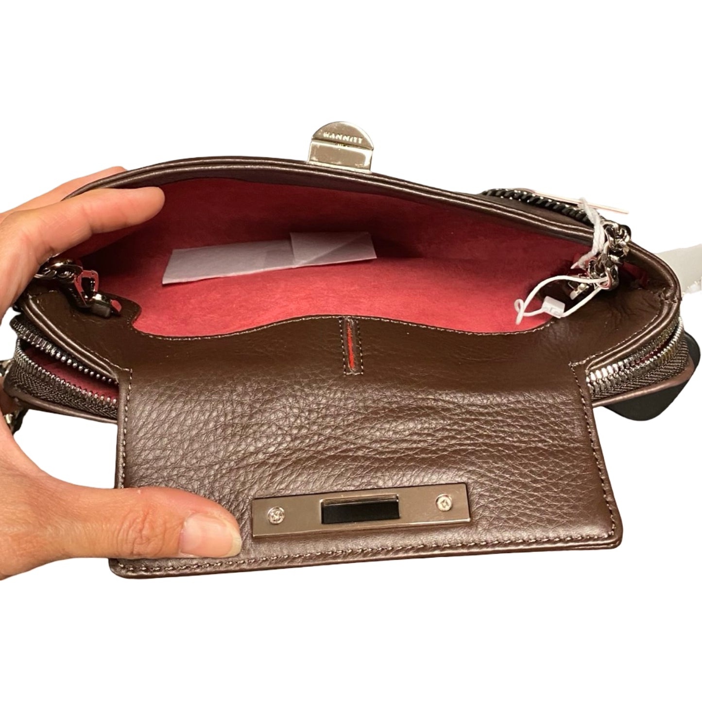 Handbag Designer By Hammitt In Brown, Size:Medium