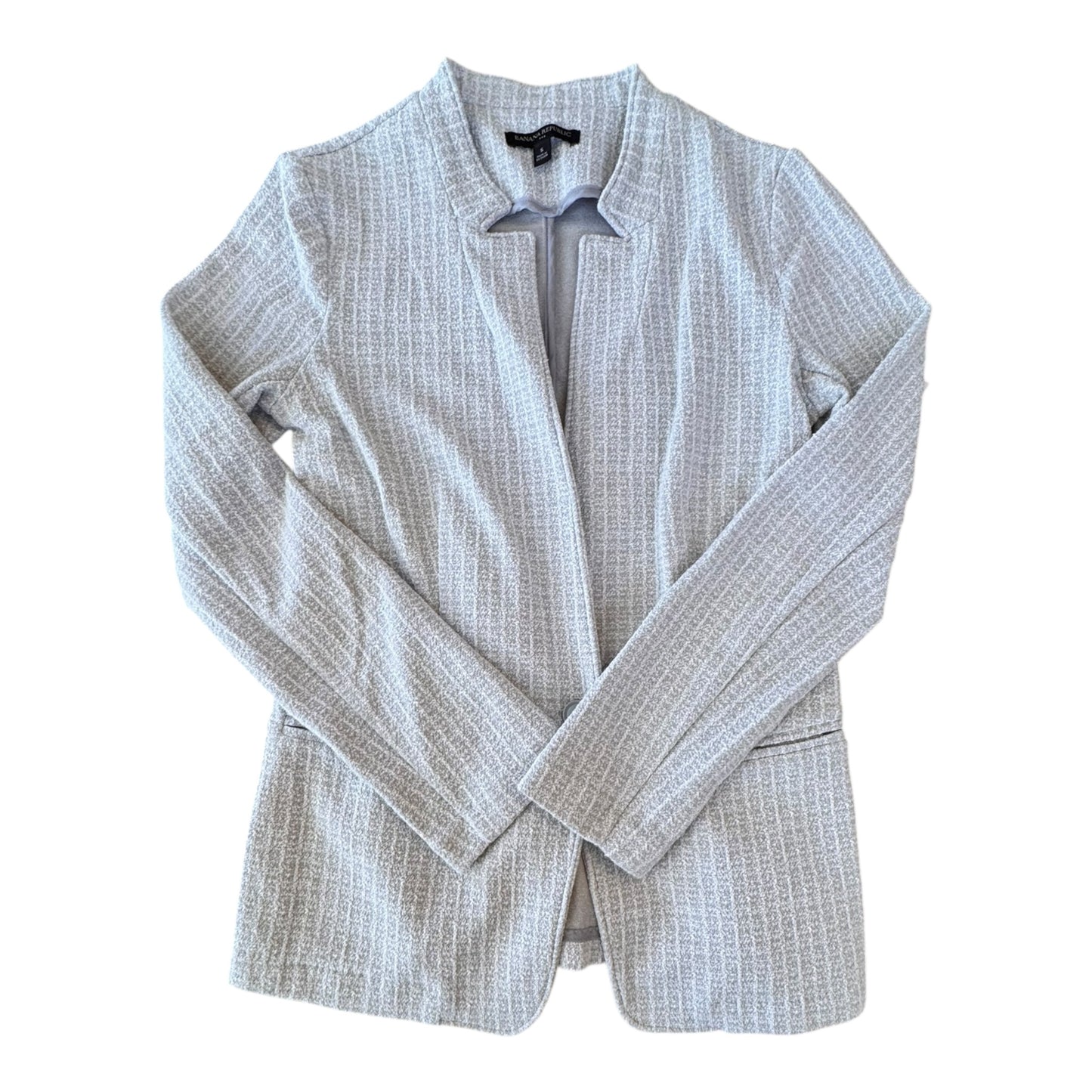 Blazer By Banana Republic In Grey, Size:S