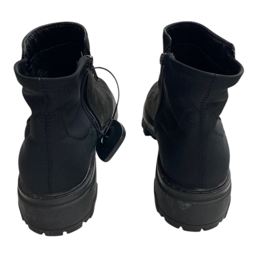 Boots Combat By Unisa In Black, Size:9.5