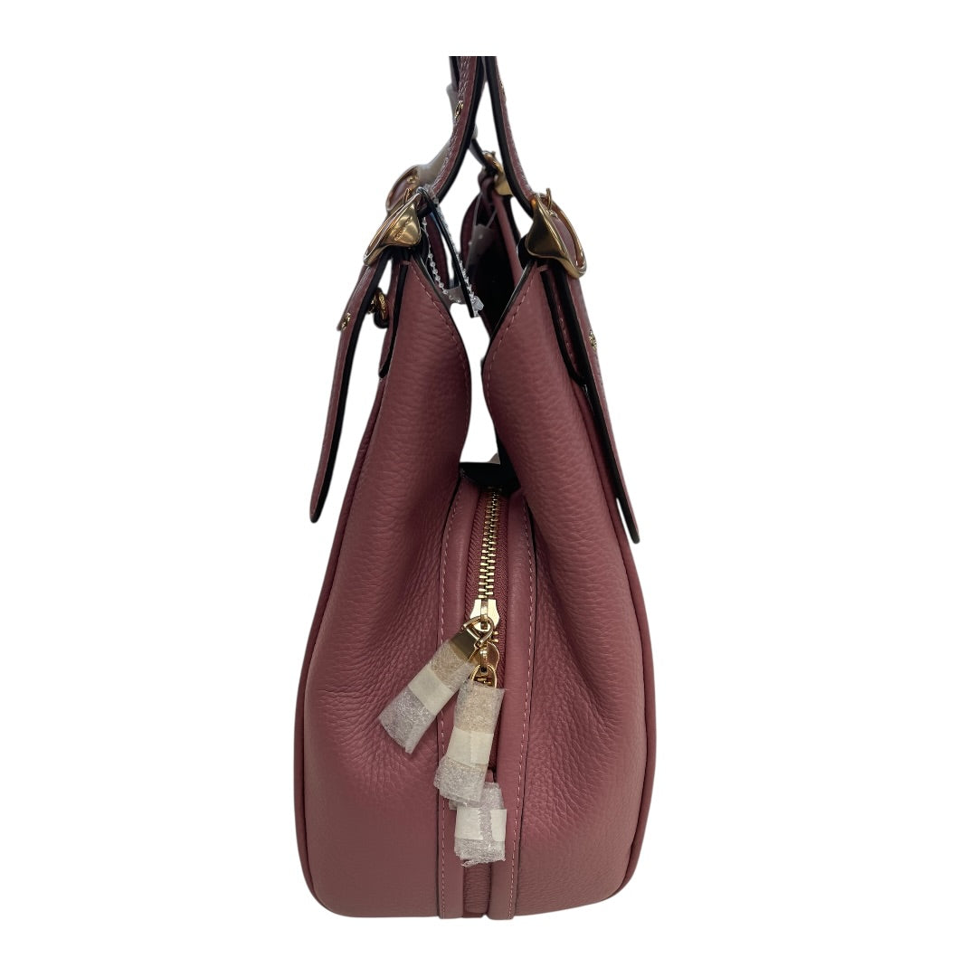 Handbag Designer By Coach In Pink, Size:Medium