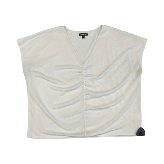 Top Ss By Express In Ivory, Size:Xl
