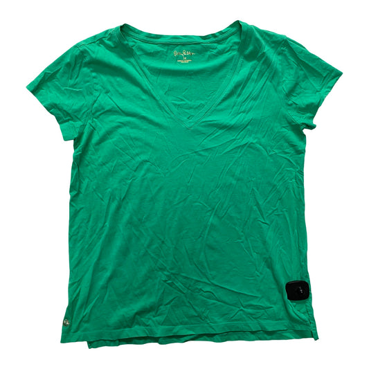 Top Ss Designer By Lilly Pulitzer In Green, Size:M