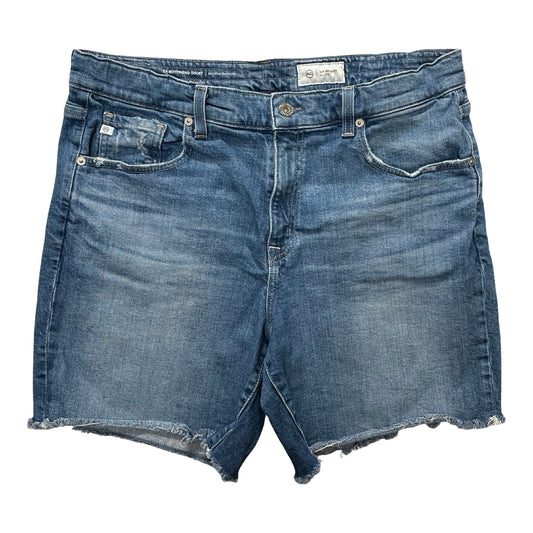 Shorts By Ag Jeans In Blue Denim, Size:14