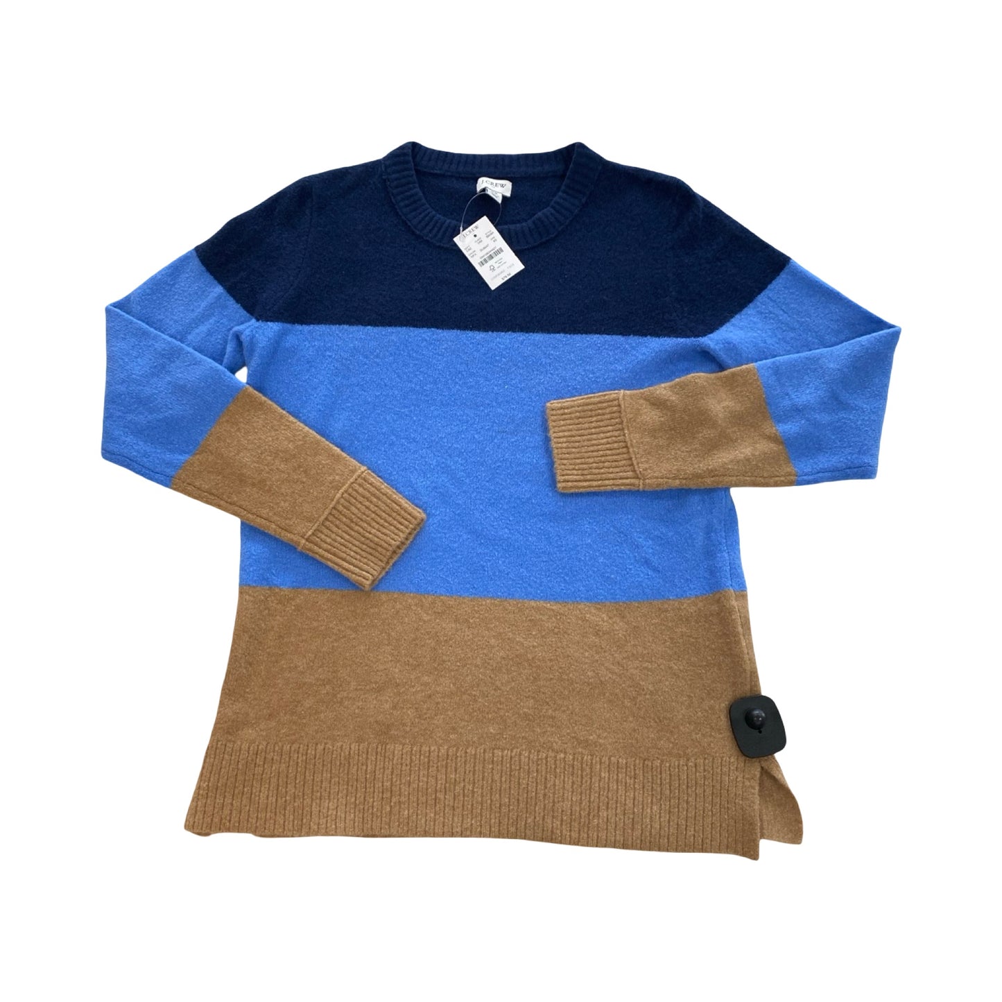 Sweater By J. Crew In Blue & Brown, Size:Xs