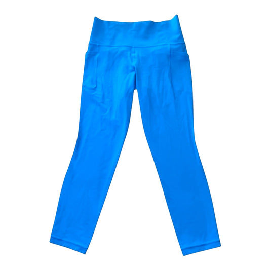 Athletic Leggings Capris By Athleta In Blue, Size:M