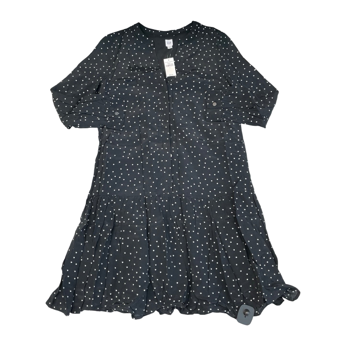Dress Casual Midi By Gap In Polkadot Pattern, Size:4