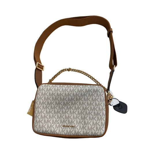 Handbag Designer By Michael Kors In Brown, Size:Small