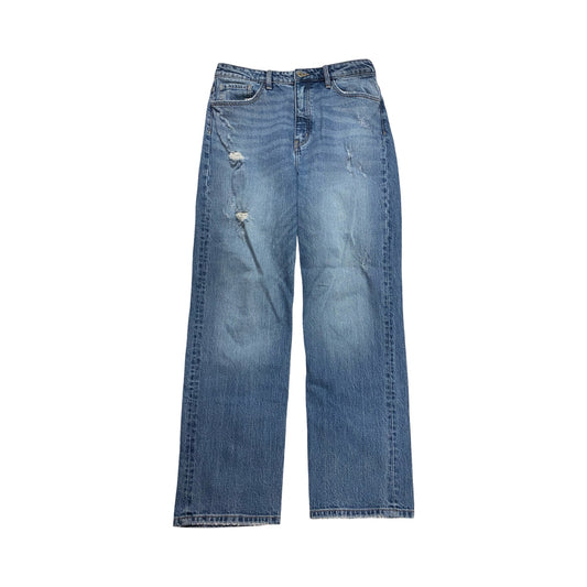 Jeans Straight By Kancan In Blue Denim, Size:8