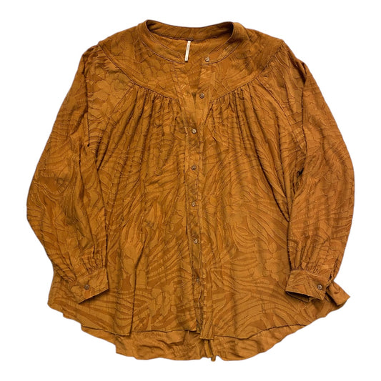 Top Ls By Free People In Yellow, Size:M