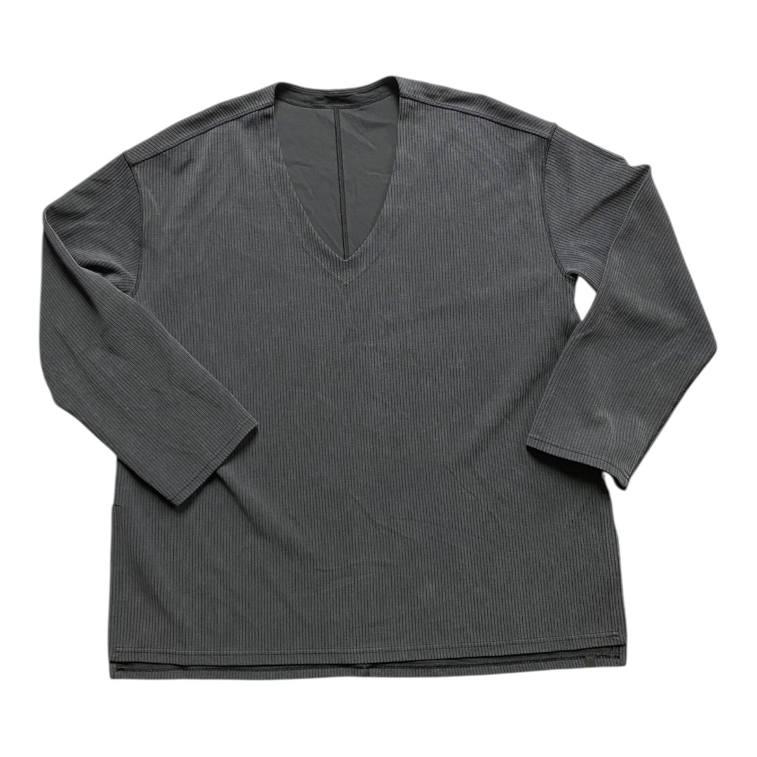 Sweater By Lululemon In Grey, Size:10