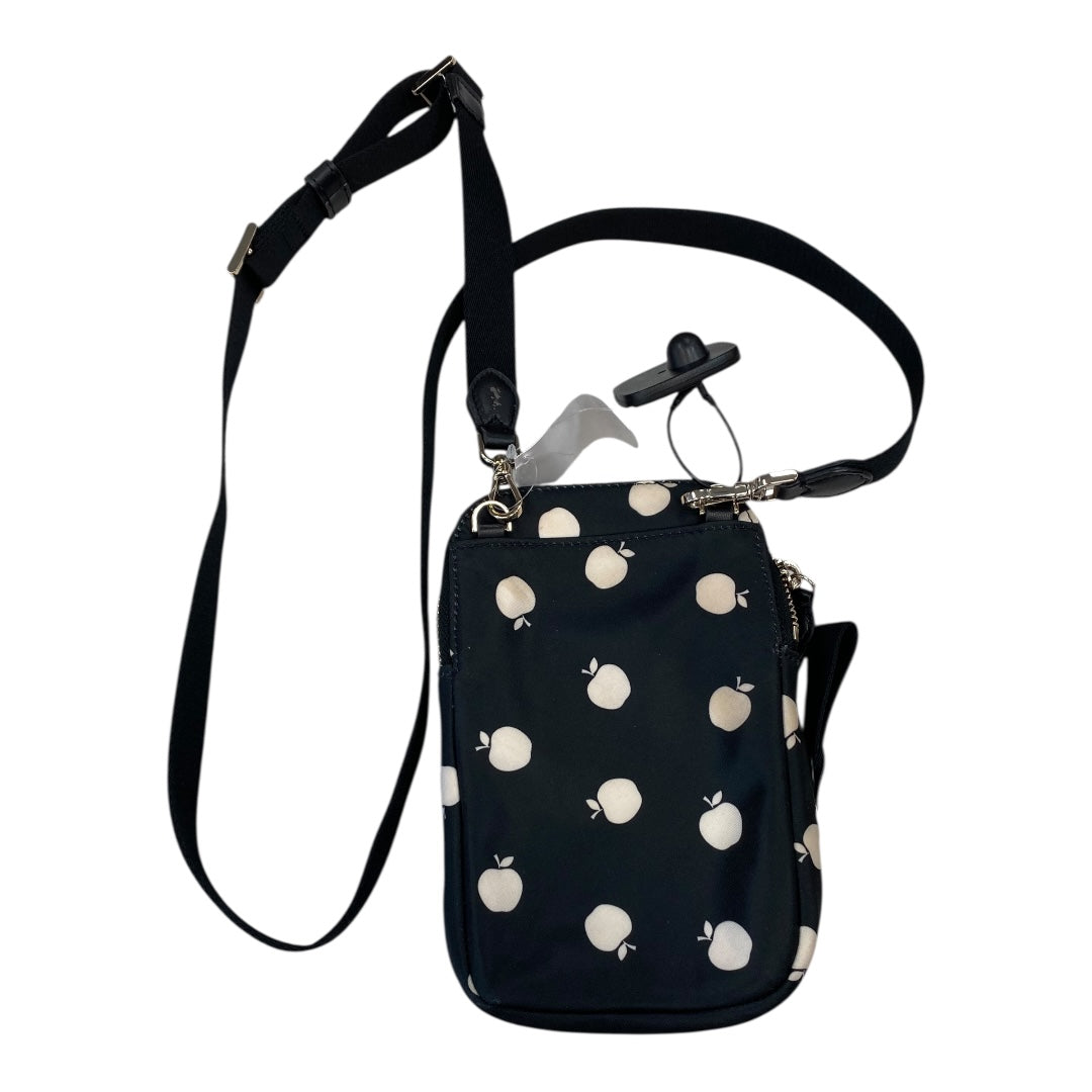 Handbag Designer By Kate Spade In Black & White, Size:Small