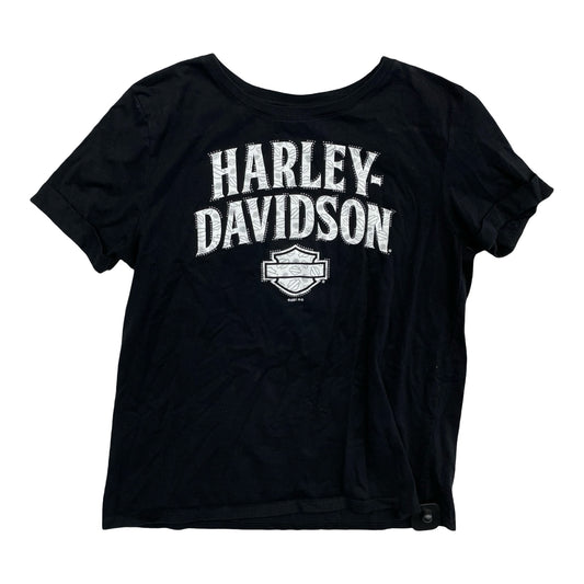 Top Ss Basic By Harley Davidson In Black & White, Size:M