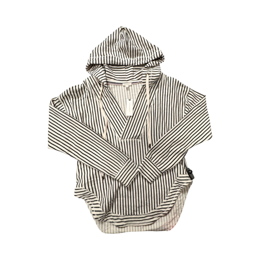 sweatshirt Hoodie By Pilcro In Striped Pattern, Size:Xs