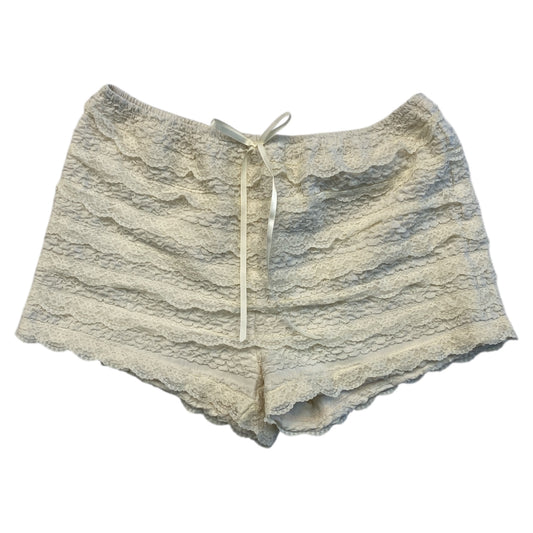 Shorts By Et Clet In Cream, Size:L