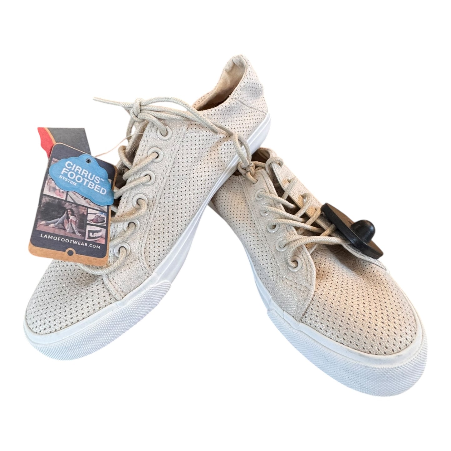 Shoes Athletic By LAM In Gold, Size:7