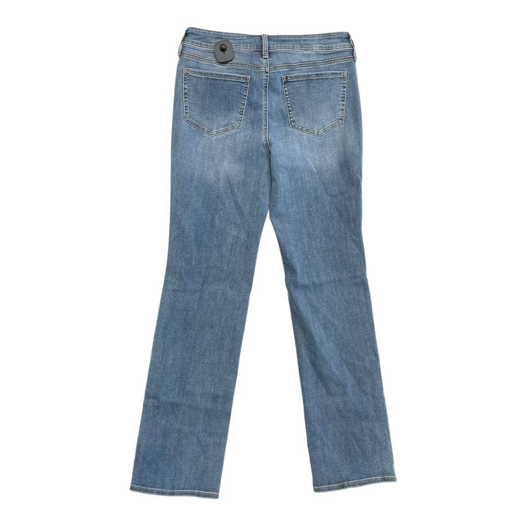 Jeans Straight By Not Your Daughters Jeans In Blue Denim, Size:8