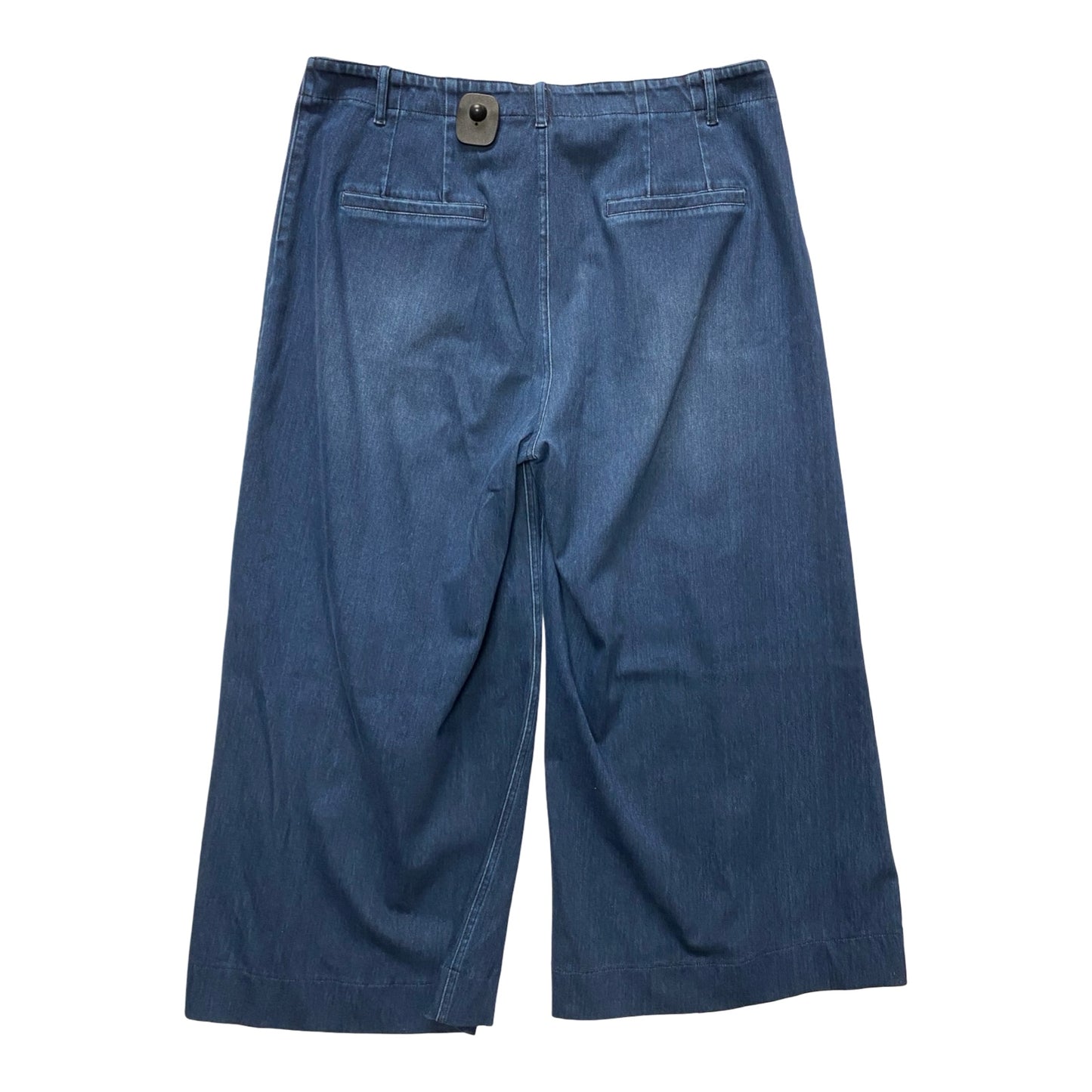 Pants Wide Leg By Halara In Blue Denim, Size:Xl