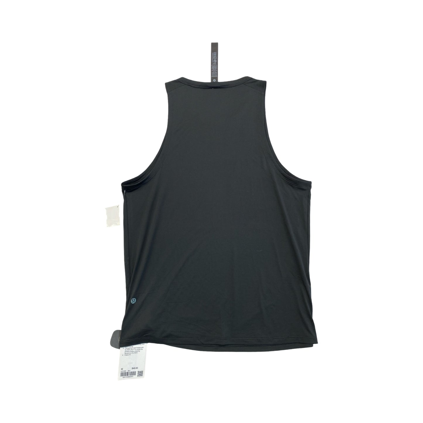Athletic Tank Top By Lululemon In Black, Size:M