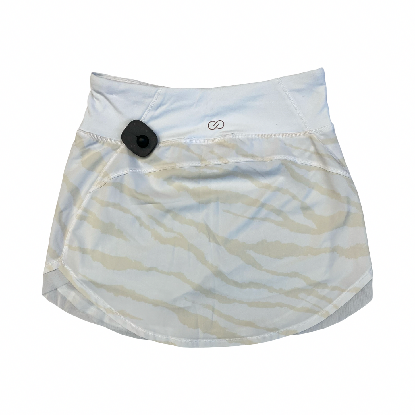 Athletic Skirt By Calia In White & Yellow, Size:Xs