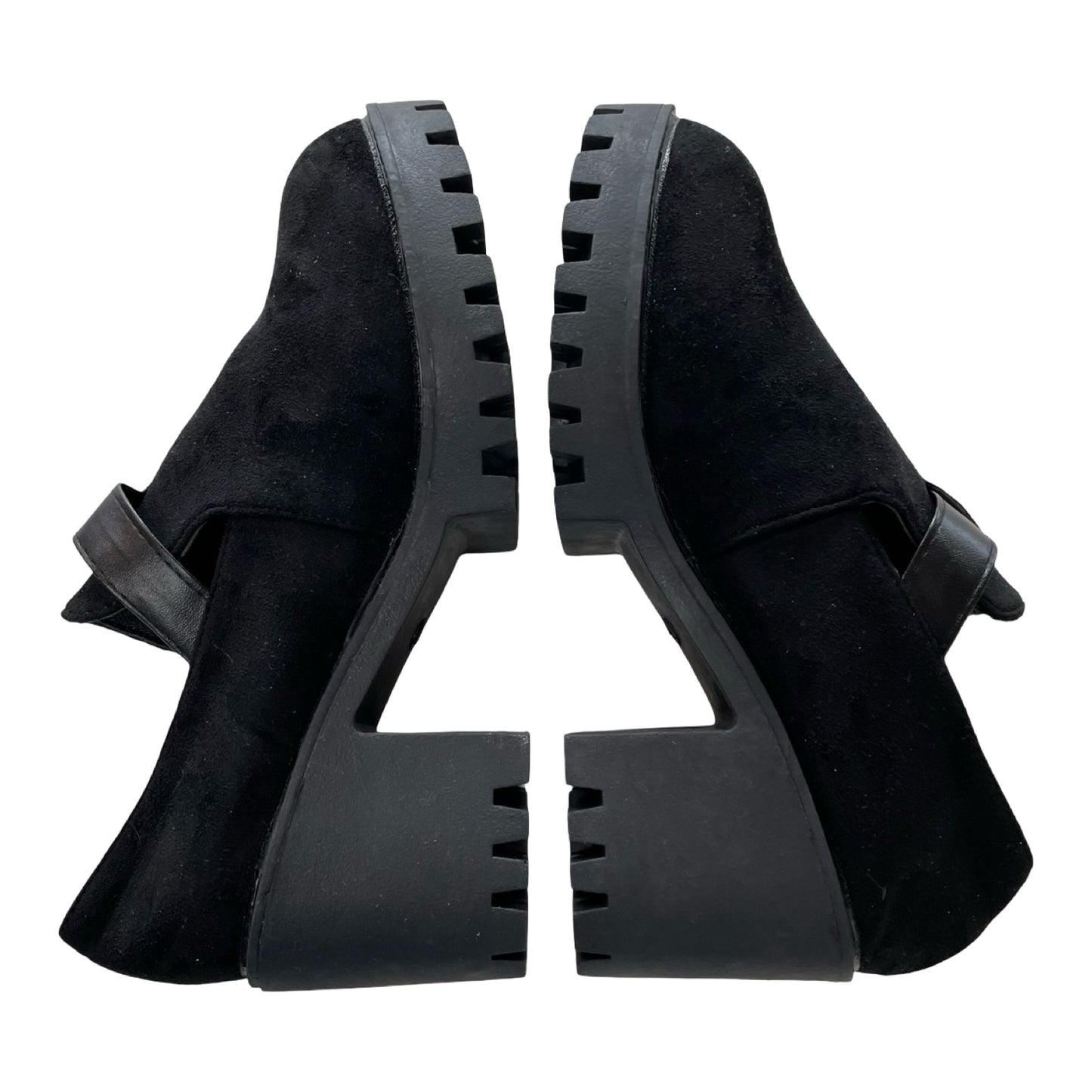 Shoes Heels Block By Clothes Mentor In Black, Size:9.5