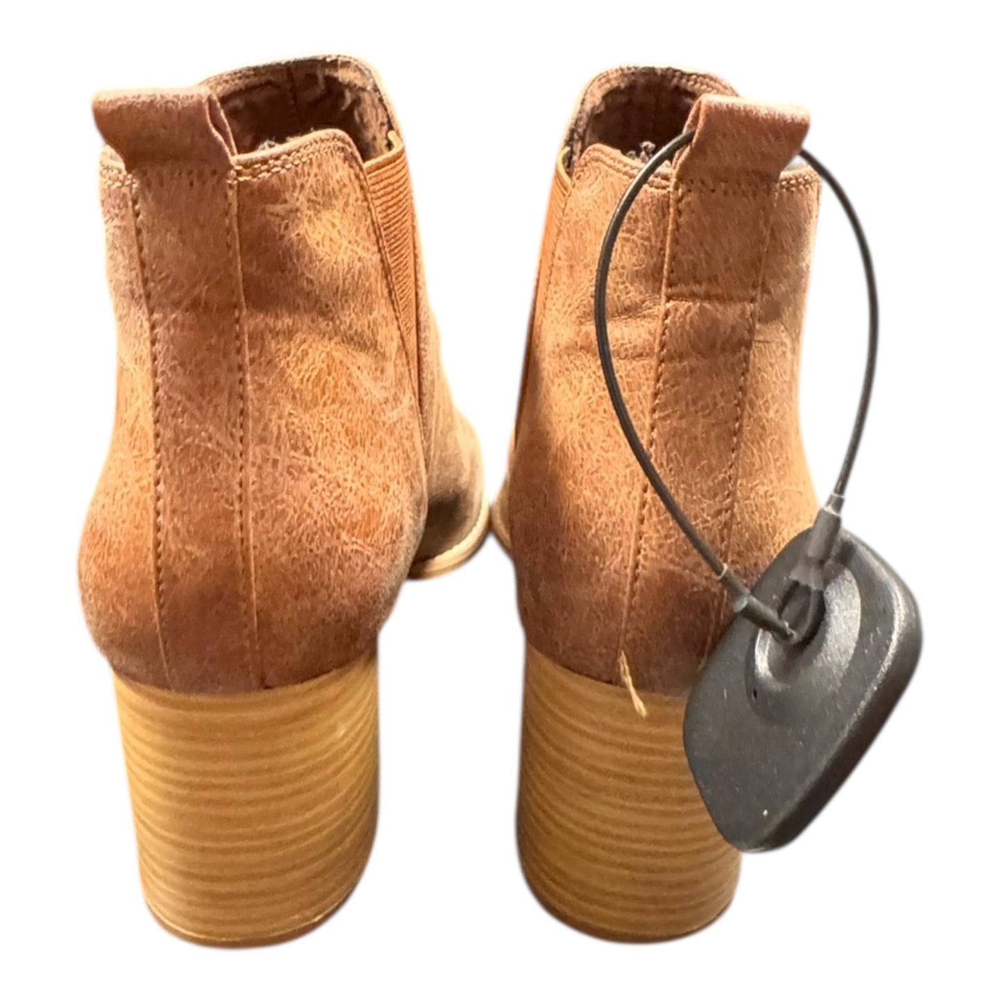 Boots Ankle Heels By Bcbc In Brown, Size:9