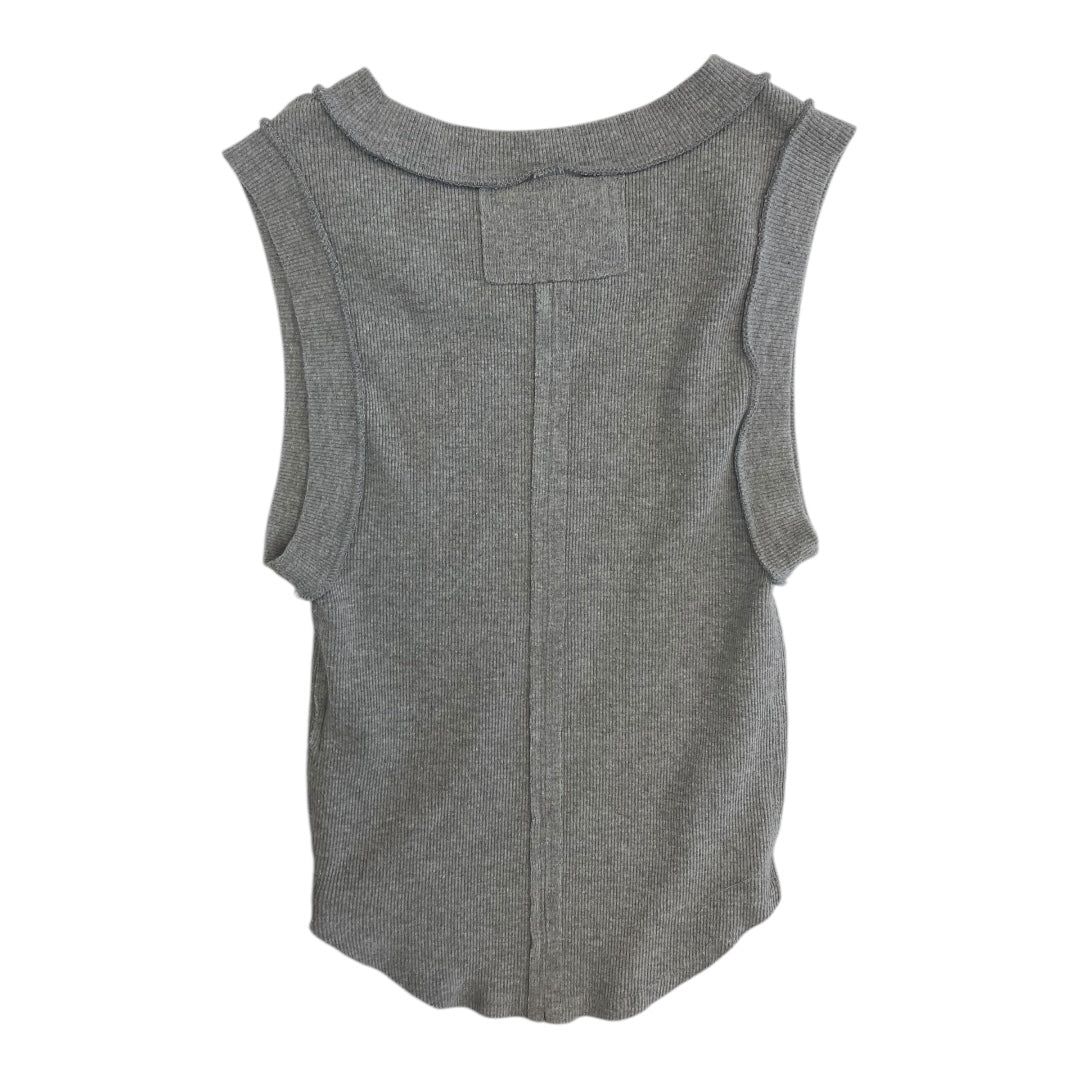 Top Sleeveless By Free People In Grey, Size:S