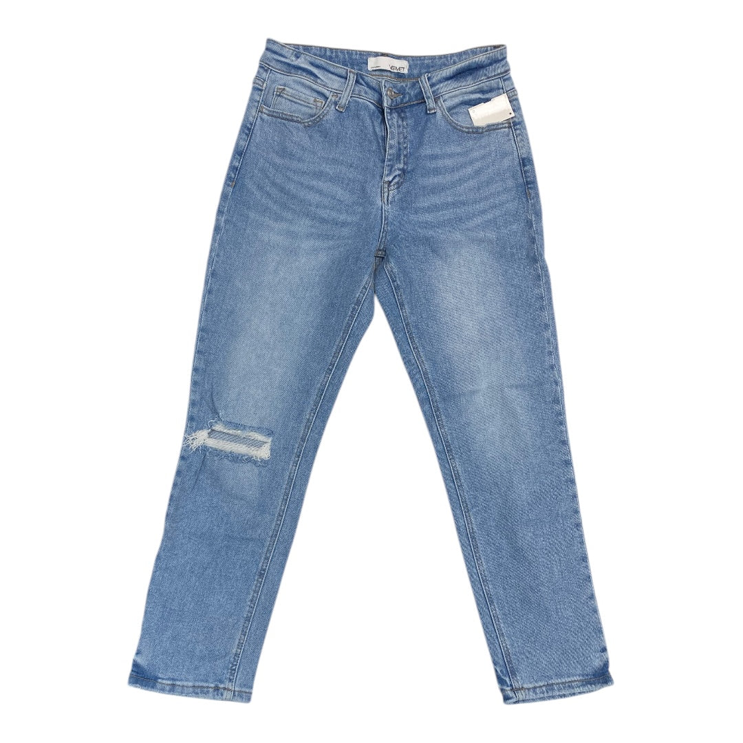 Jeans Boyfriend By Vervet In Blue Denim, Size:4