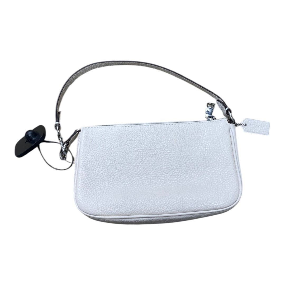 Handbag Designer By Coach In White, Size:Small