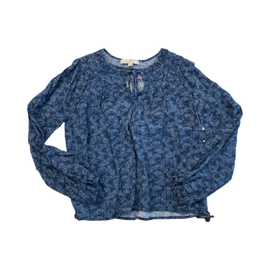 Top Ls By Loft In Blue, Size:S