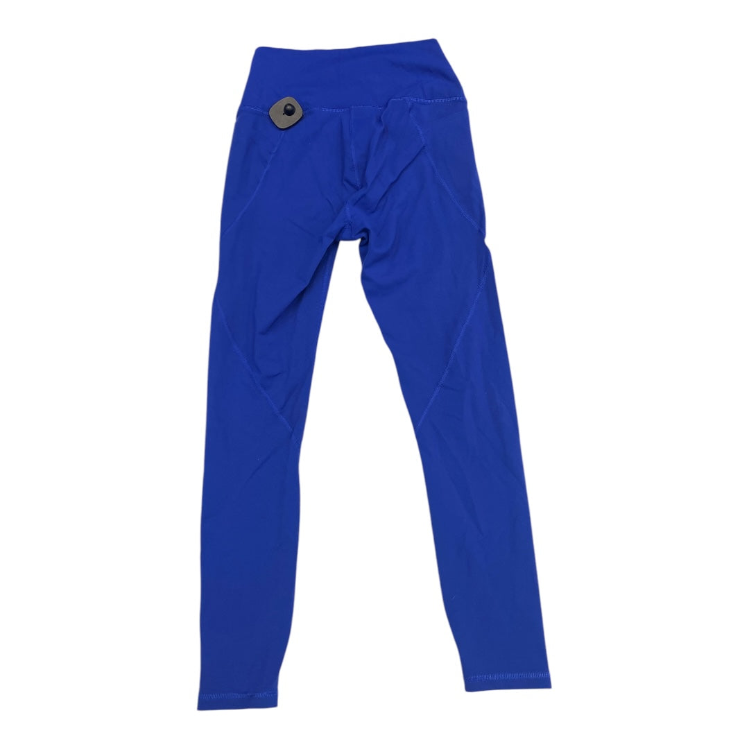 Athletic Leggings By Mono B In Navy, Size:M