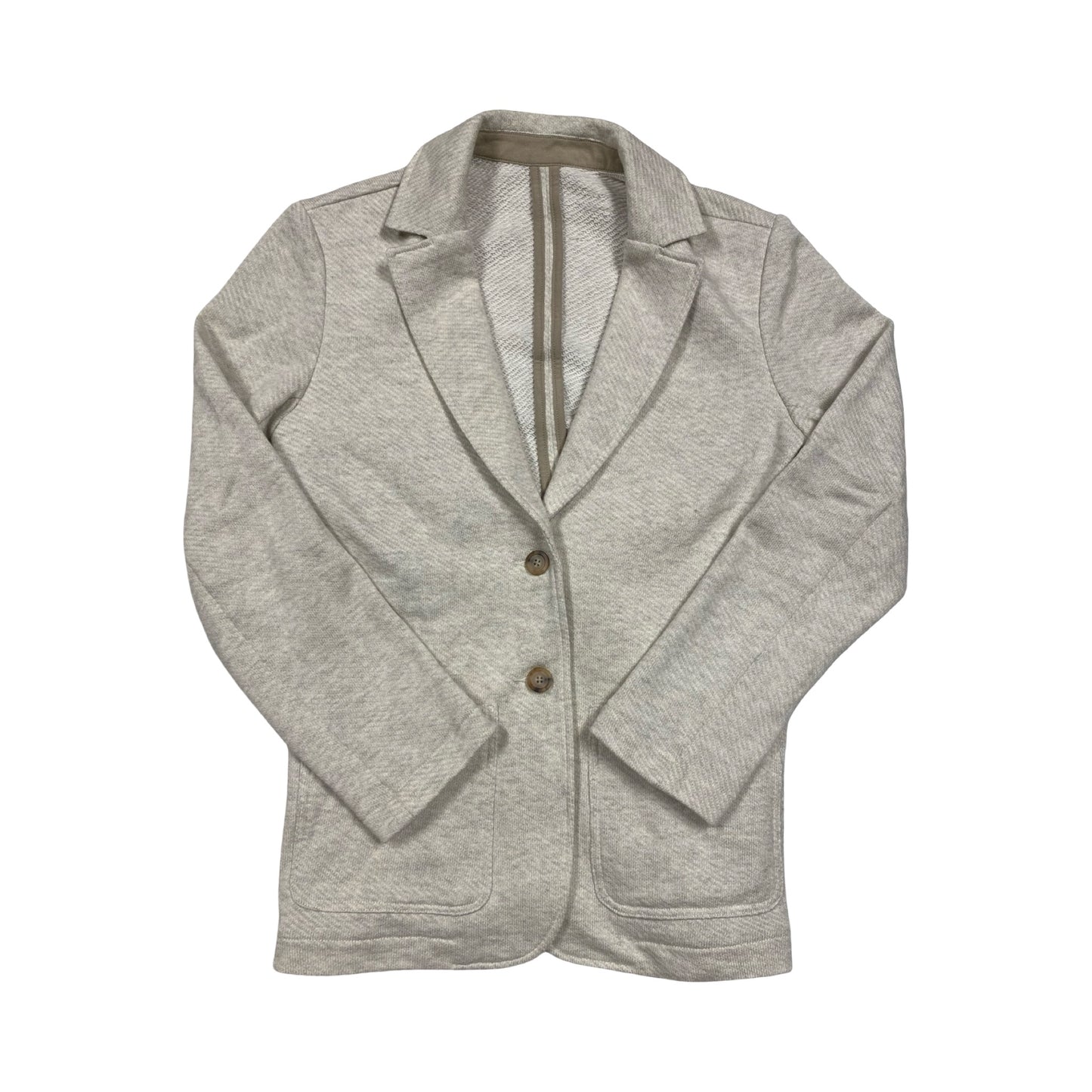 Blazer By Faherty In Cream, Size:Xs