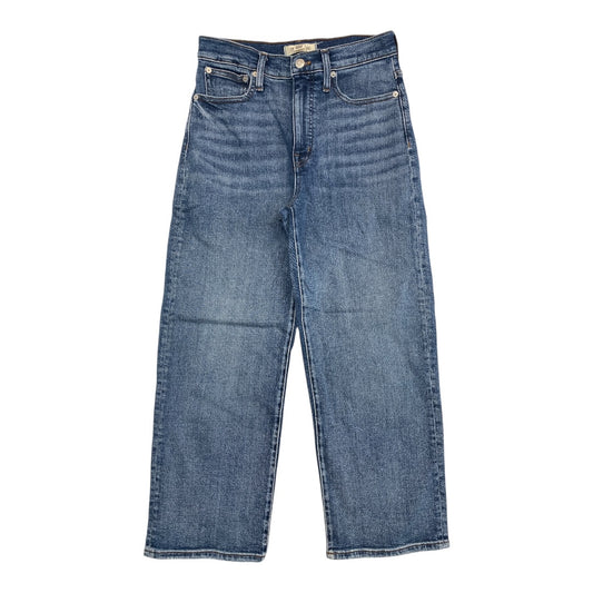Jeans Straight By Madewell In Blue Denim, Size:2