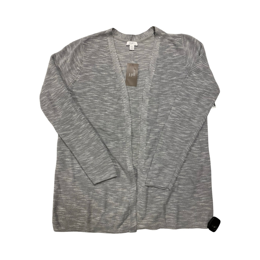 Sweater Cardigan By J. Jill In Grey, Size:Sp