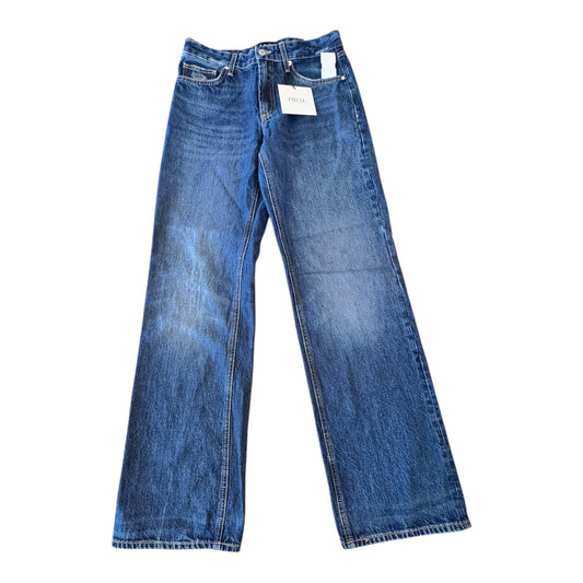 Jeans Wide Leg By PIRAL In Blue Denim, Size:6