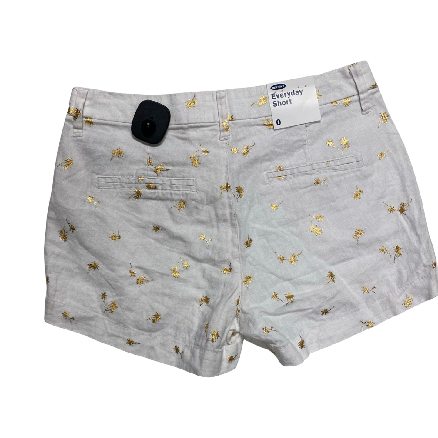 Shorts By Old Navy In Gold & White, Size:0