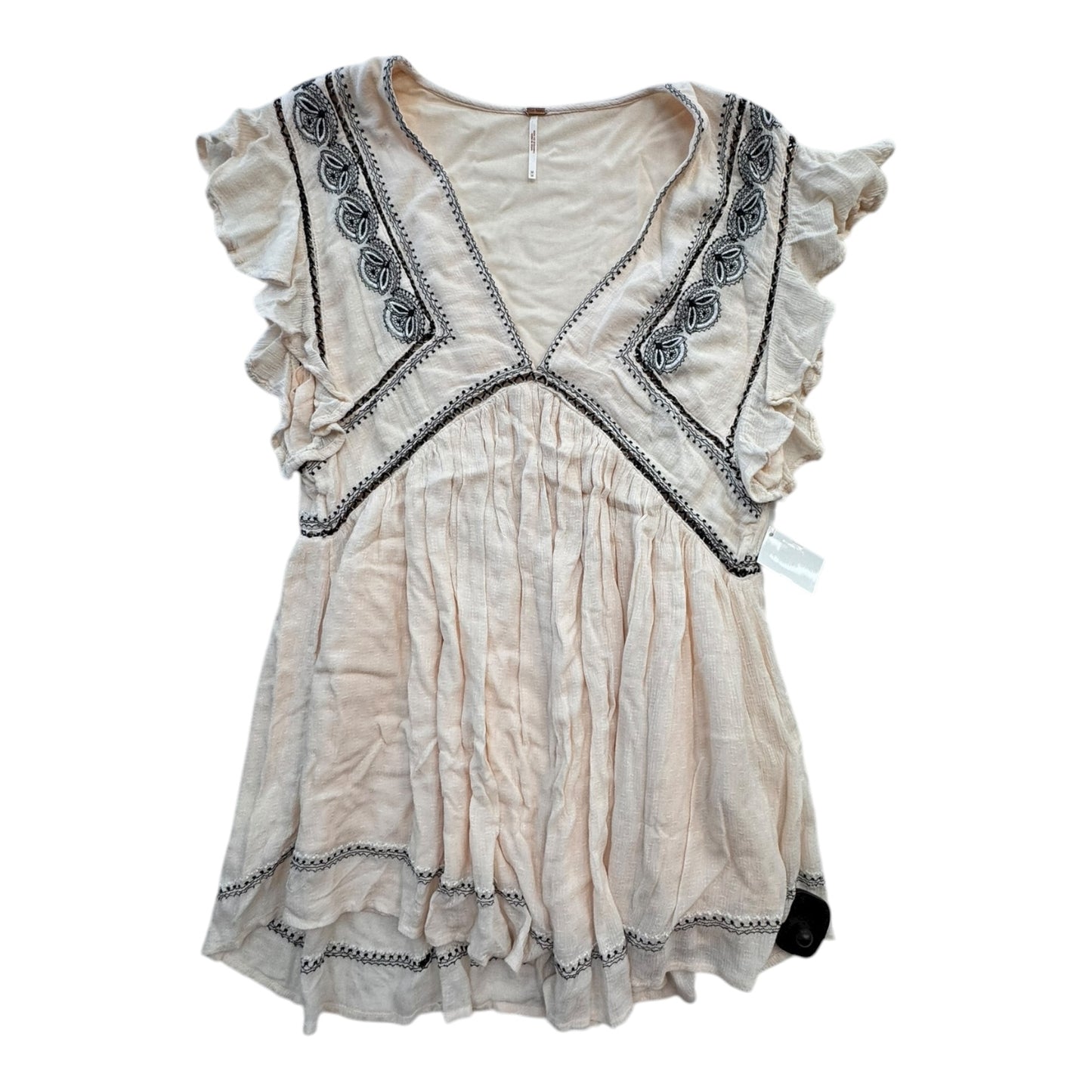 Top Sleeveless By Free People In Peach, Size:M