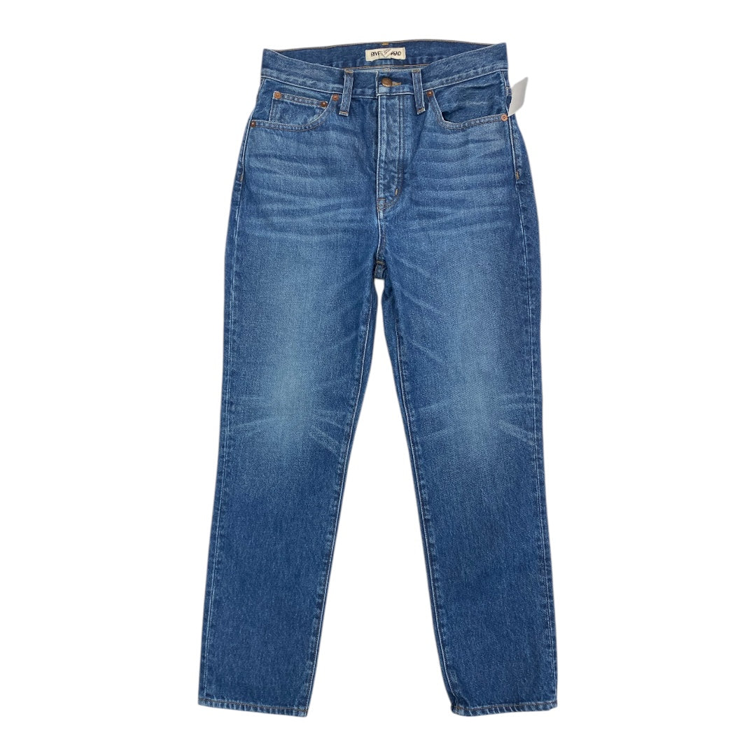 JEANS STRAIGHT by  RIVET & THREAD In BLUE DENIM, Size: 4