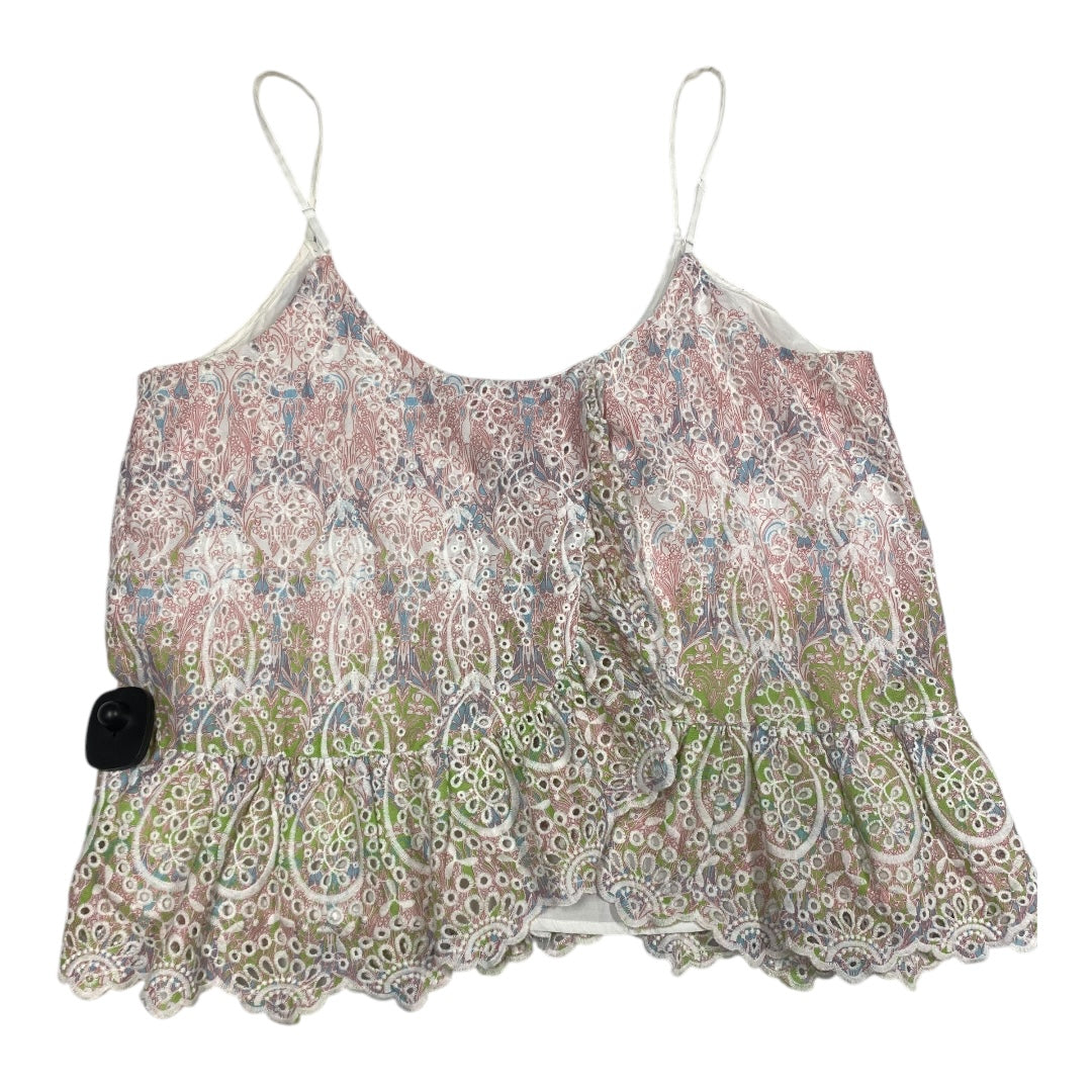 Top Sleeveless By Anthropologie In Multi, Size:12