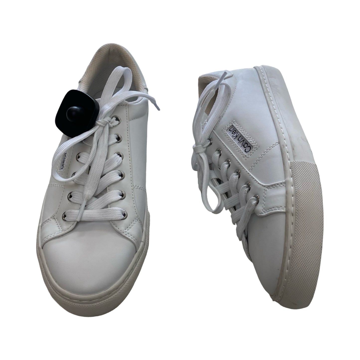 Shoes Athletic By Calvin Klein In White, Size:8