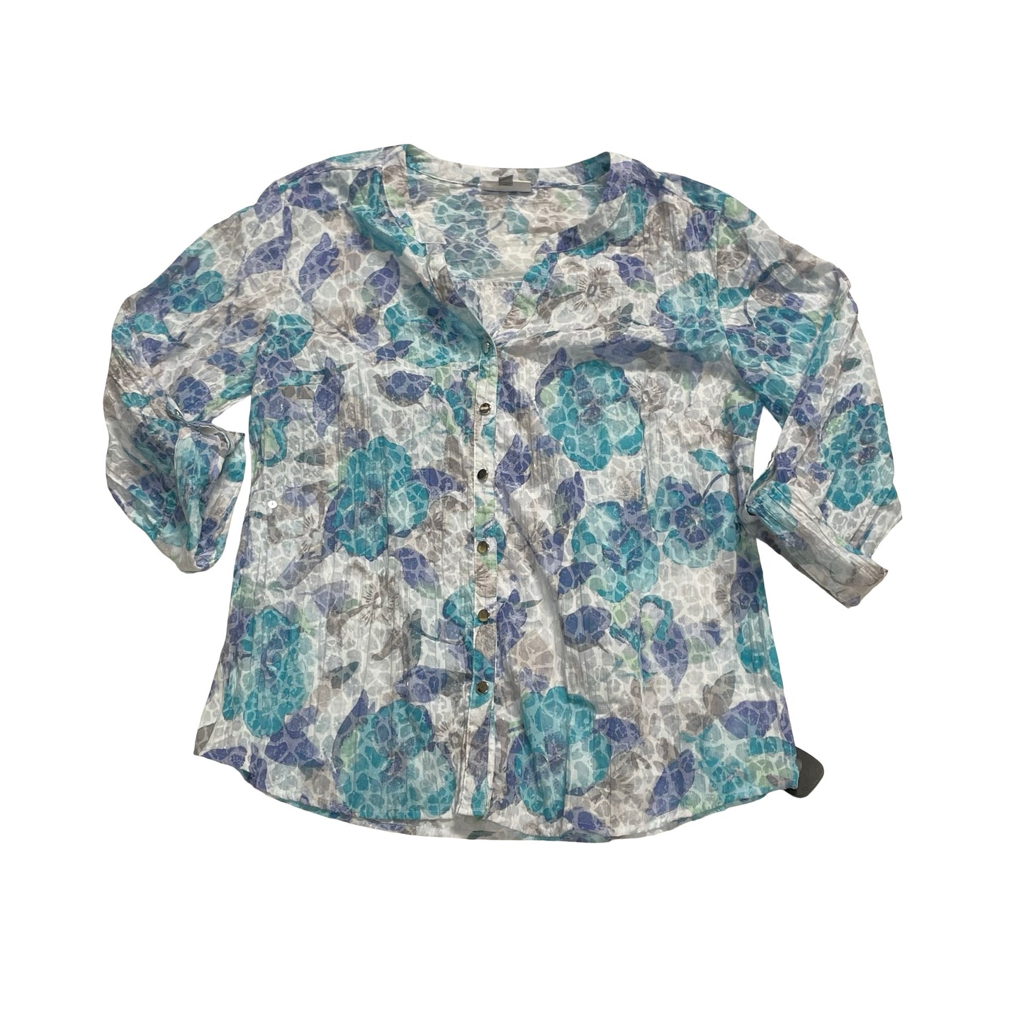 Top Ls By Jm Collections In Multi, Size:16