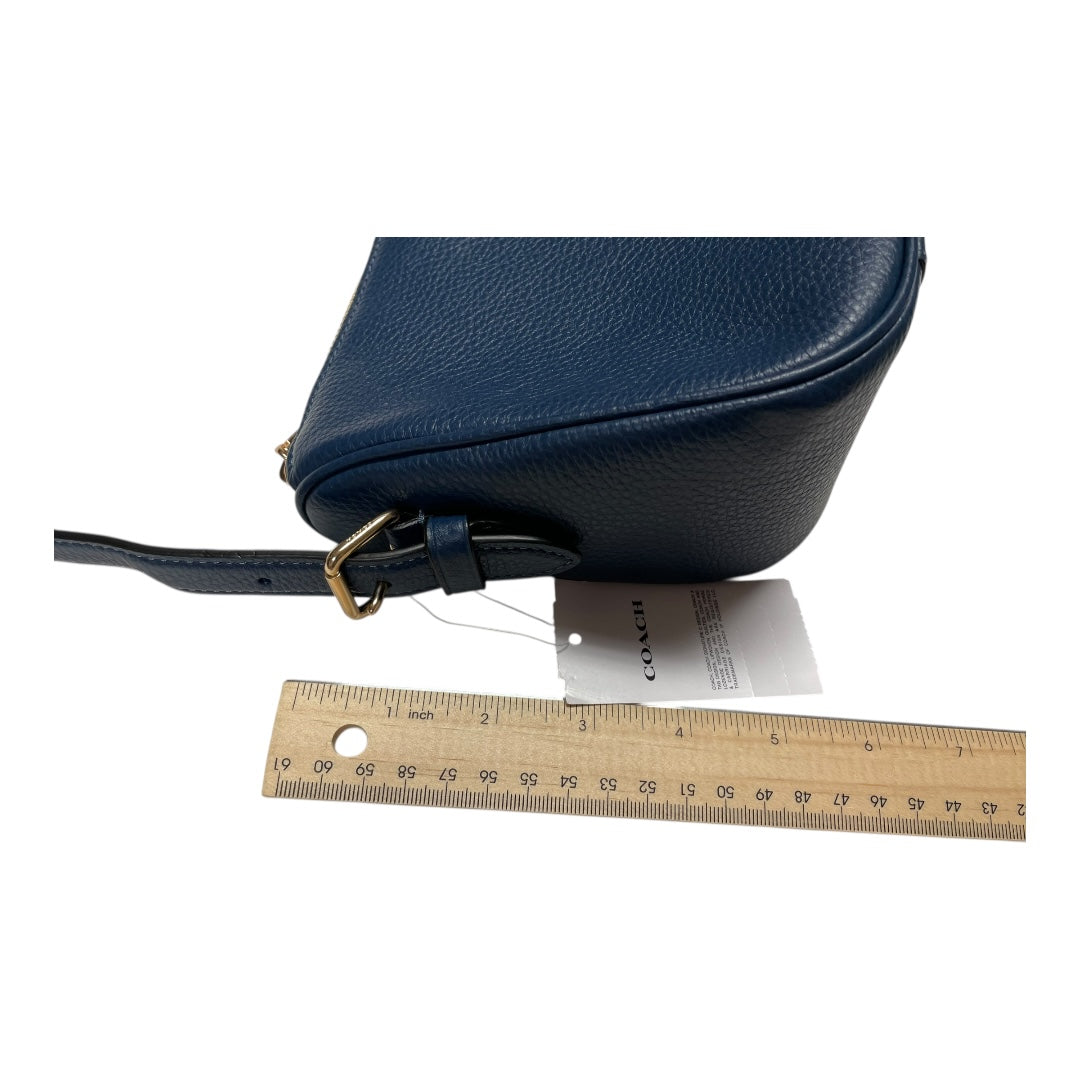 Handbag Designer By Coach In Blue, Size:Medium