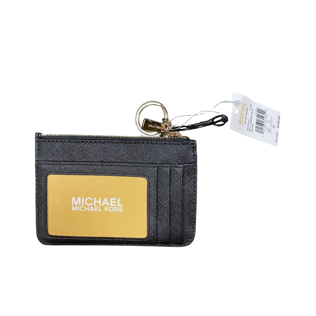 Wallet Designer By Michael Kors In Black, Size:Small