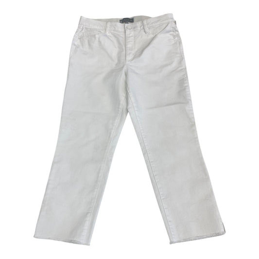 Jeans Boyfriend By Wit & Wisdom In White, Size:12P