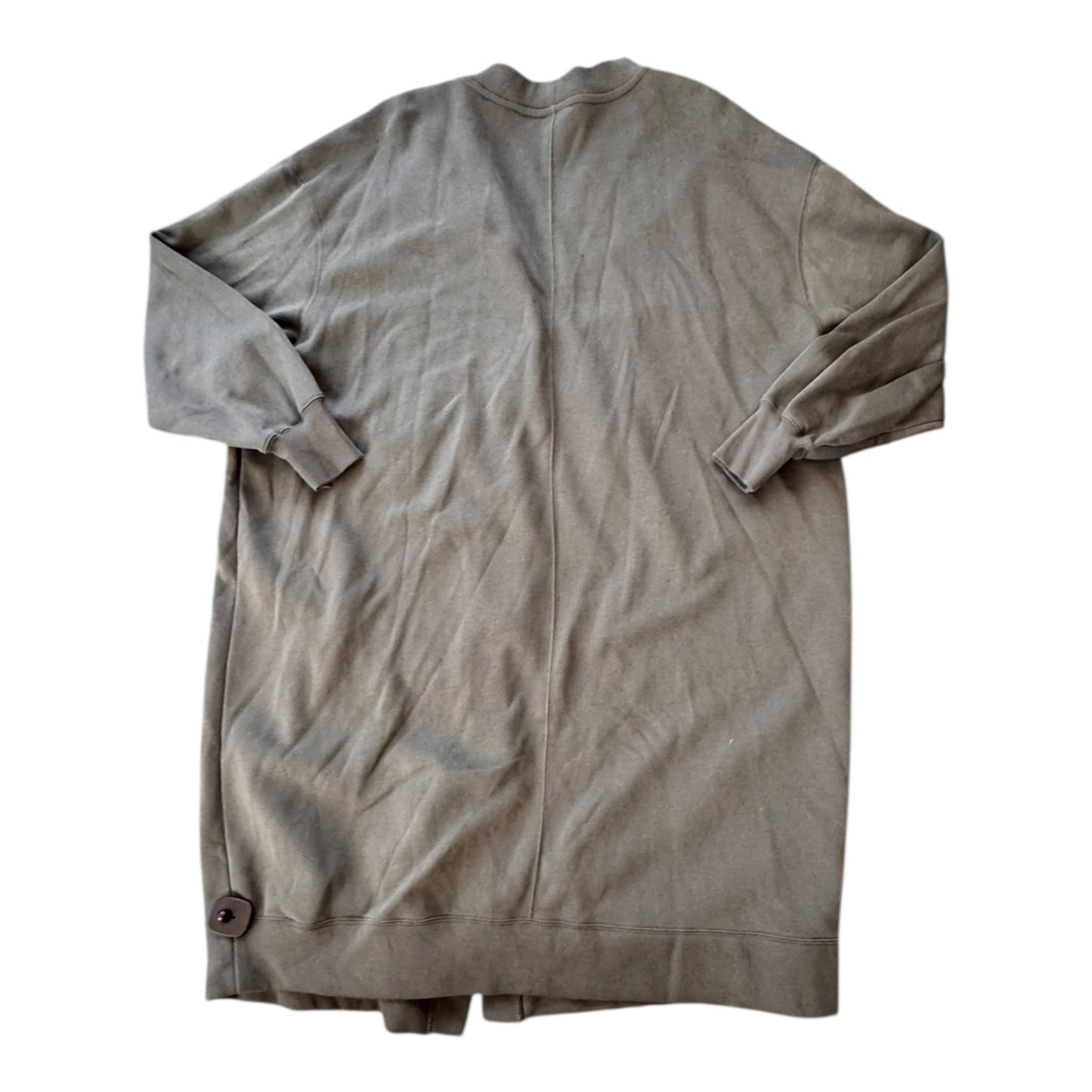 Athletic Cardigan By Nike In Green, Size:2X