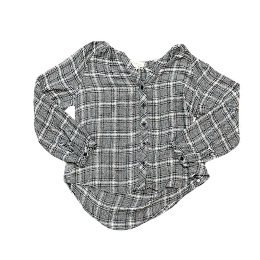 Top Ls By Cloth & Stone In Black & White, Size:S